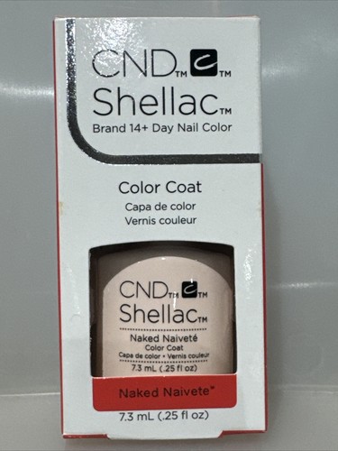 Cnd shellac naked - shellac, naivette