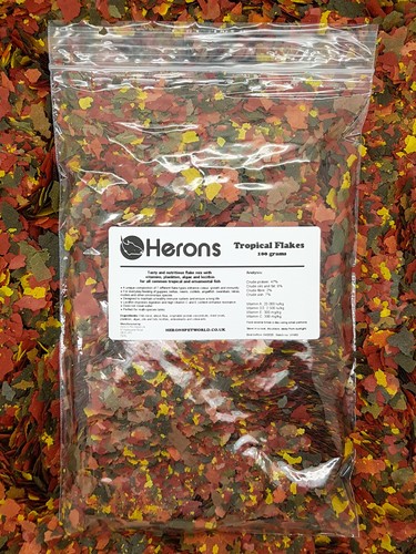 Herons tropical flakes - tropical, for