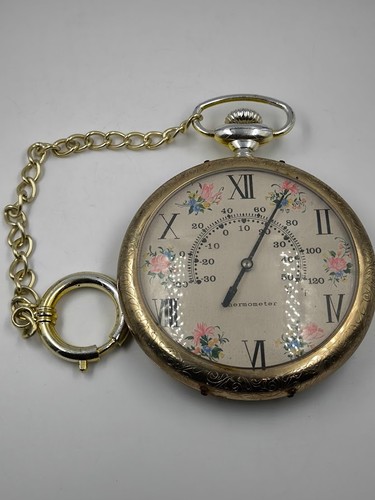Vintage pocket clock - pocket,