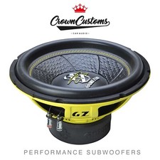 12" SPL SUBWOOFER 1000 WATTS GROUND ZERO BASS CAR AUDIO GERMAN ENGINEERING GZIW