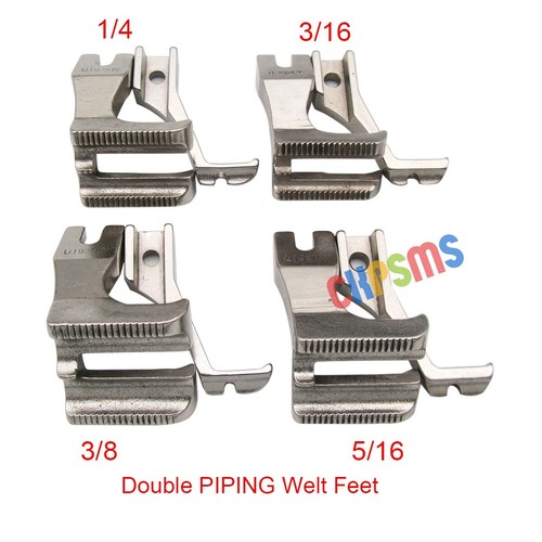 Double welt foot set - welt,