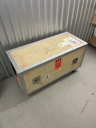 Wooden shipping crate - wooden,