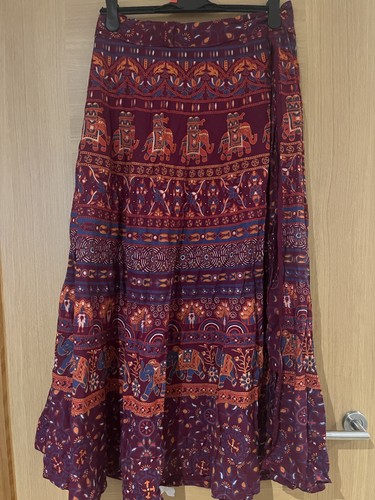 Long cotton skirt maxi - cotton,