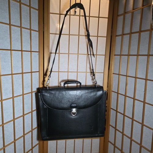 Vtg frye blk - frye, briefcase