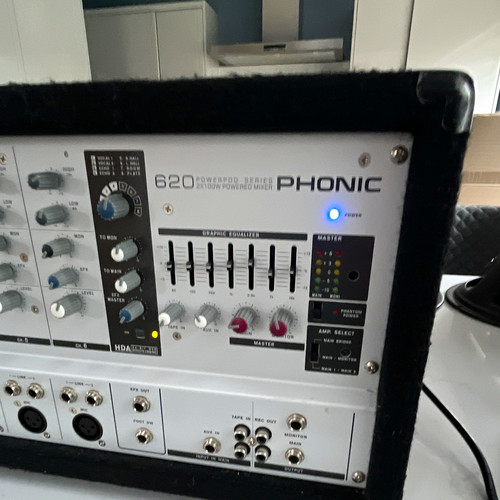 Phonic 620 powerpod powered - powerpod,