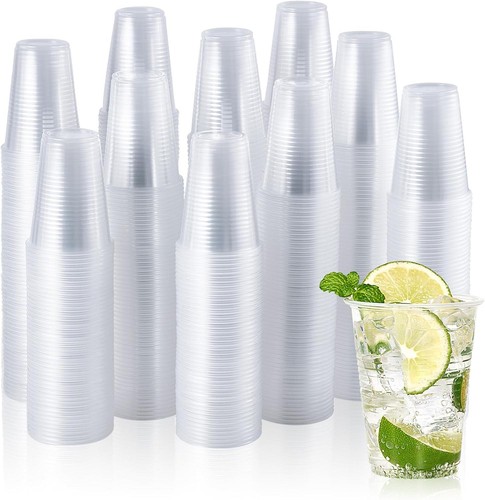 7oz clear plastic - clear, cups