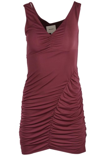 Reformation maroon jersey mini - jersey,