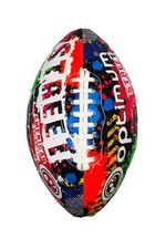 American Football Ball Street Design Multicolour Game Play Quality Brand Optimum