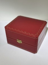 Genuine Cartier Watch Box COWA0049 PRESENTATION BOX Red Box Empty Box USED