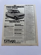 Original Vintage Yugo Zastava