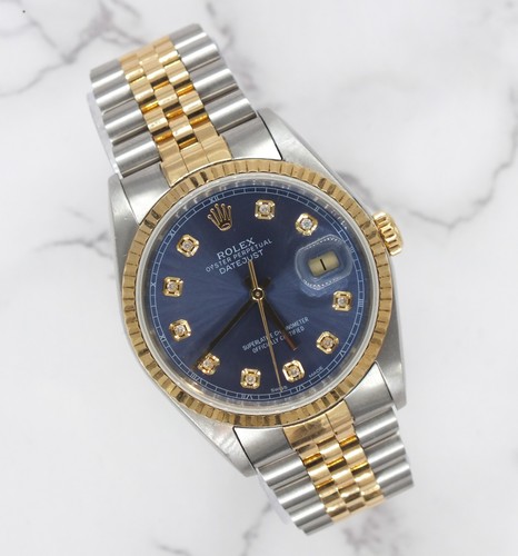 Mens rolex datejust steel - rolex,