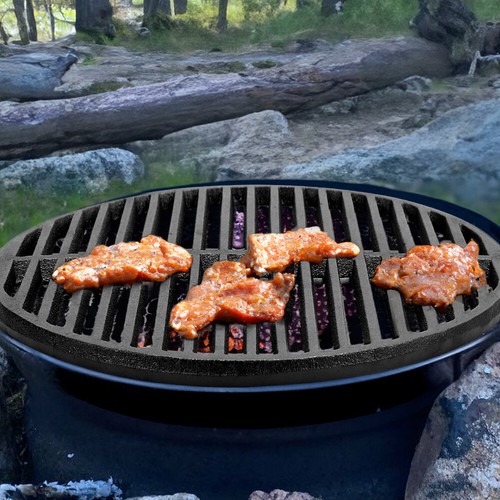 Barbecue griddle cast iron hot - iron,