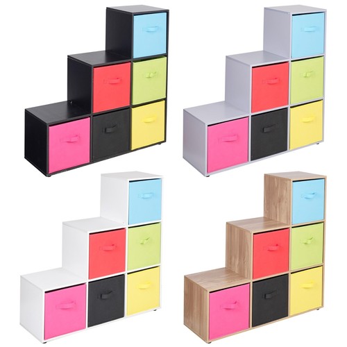 Cube step storage bookcase - 6,