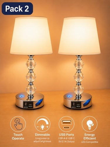 Pack table lamp touch - 2,