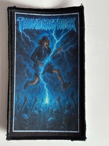 Thunderstruck sew on - ac/dc,