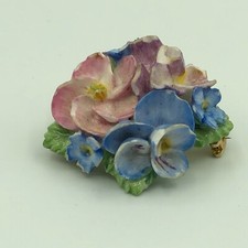 VINTAGE Floral Brooch 3D