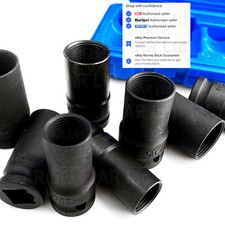 Locking Wheel Nut Remover Set Remove Rounded Nuts Bolts & Locking Wheelnuts 8pc