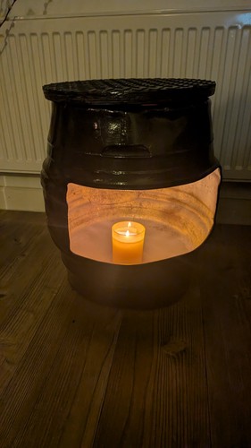 Beer barrel upcycled table - beer,