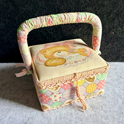 Vintage teddy bear pastel - bear,