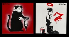 Banksy 2015 Rare stencil