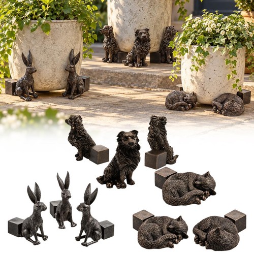 3pcs flower pot - feet, stand