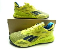 Reebok Nano X Training b-grade FW8128 Chartreuse Navy Men shoes