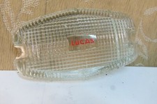 NOS OEM LUCAS L494 REVERSE LIGHT LENS MG MGA MGB TRIUMPH TR2 TR3
