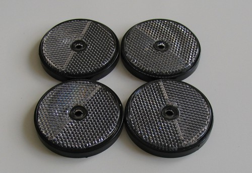 Round clear reflector - x,