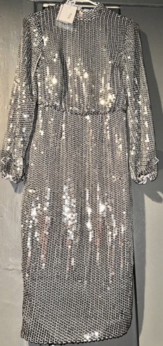 Ted baker silver sequin - baker,