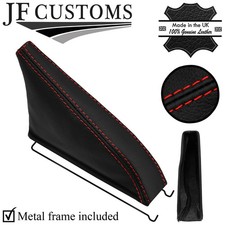 RED STITCHING LEATHER