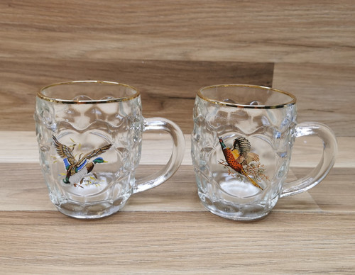 Pair vintage gold - gold, rim