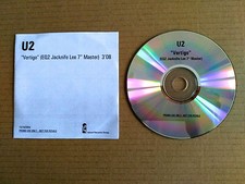 U2  VERTIGO PROMO DEMO VERTIGO (EQ2 Jacknife Lee 7" Master) 3'08 Cdr Island U2