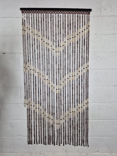 Vintage beaded curtain door - vintage,