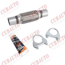 Clamp On 45mm x 250mm Exhaust