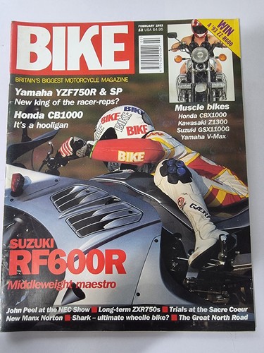 Bike magazine feb - feb, 93