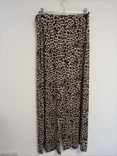 Zara Women's Animal Print Wide
