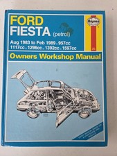 Ford Fiesta Mk2 Inc XR2 Haynes