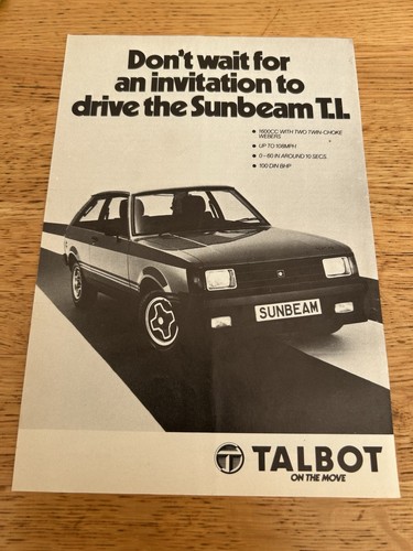 Sunbeam talbot original - t.i.,