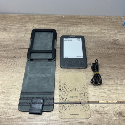 Amazon kindle 3rd generation - kindle,