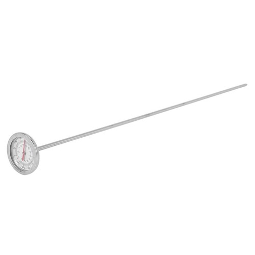 Long compost soil - compost, thermometer