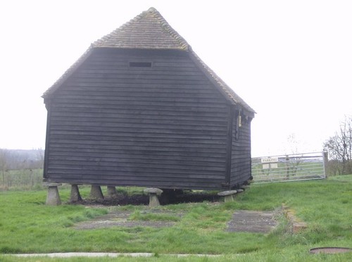Photo 6x4 barn staddle - barn,