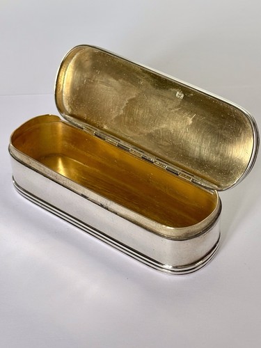 George iii silver - silver, snuff
