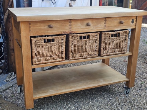Servis kitchen island beech - servis,
