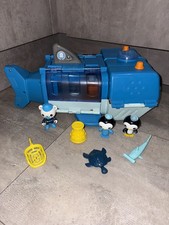 Octonauts Gup W Reef Rescue Playset Working UV Light & Captain Barnacles Peso