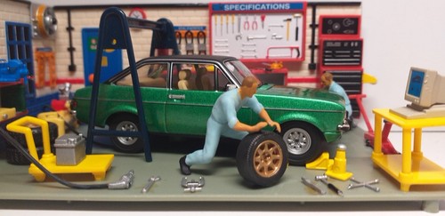 Corgi ford escort - escort, mk2,