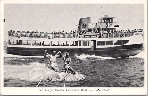 C1960s san diego harbor calif - harbor,