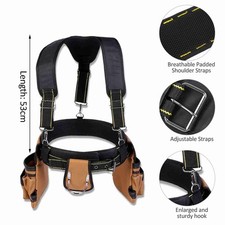 Tool Belt With Suspenders