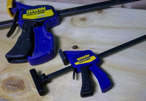 Track saw rail clamp adapter - ,