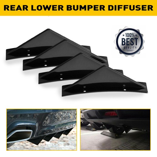 Shark fins car rear - 4, bumper