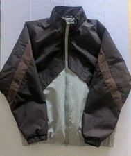 ZARA Colour Block Puffer Jacket Mink Brown Size Large